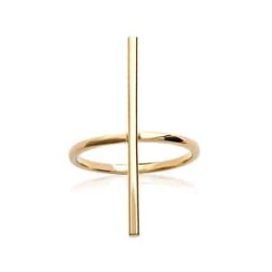 Bague Zoya plaqué or