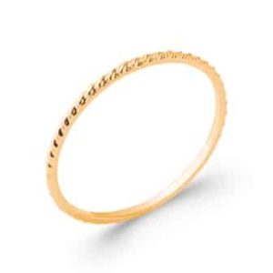 Bague fine Chiara plaqué or