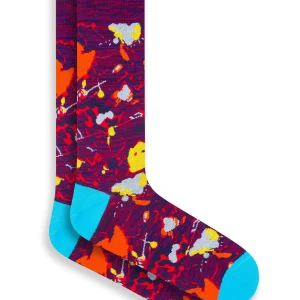 Bugatchi - Bas de coton mercerisé abstrait