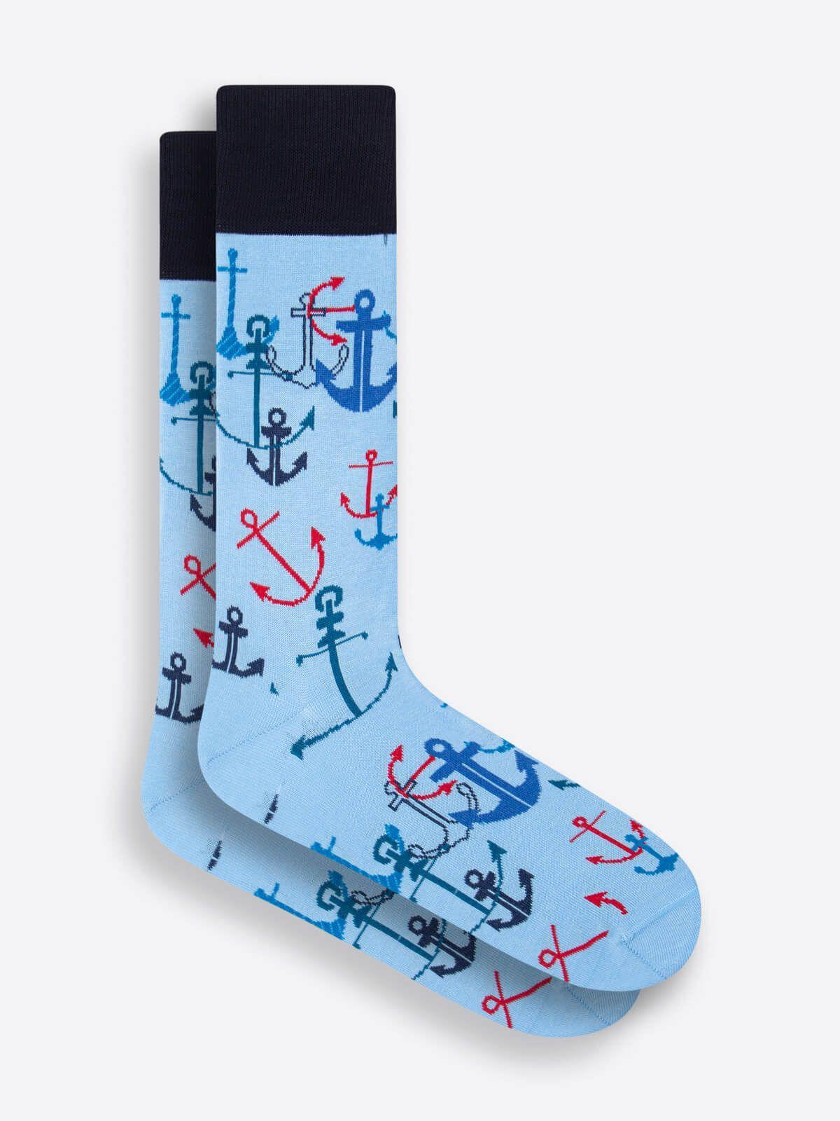 Bugatchi - Bas de coton mercerisé ancres – Image 2