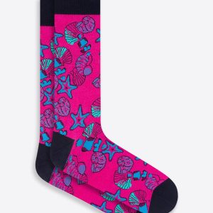 Bugatchi - Bas de coton mercerisé coquillages