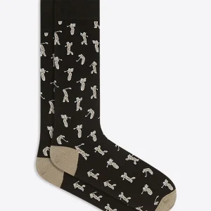 Bugatchi - Bas de coton mercerisé golfeurs