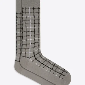 Bugatchi - Bas de coton mercerisé quadrillés