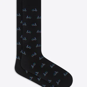 Bugatchi - Bas de coton mercerisé scooters