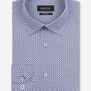 Bugatchi - Chemise manches longues avec cercles OoohCotton®