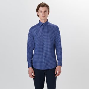 Bugatchi - Chemise manches longues avec étoiles OoohCotton®