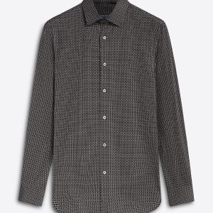 Bugatchi - James - Chemise manches longues cercles OoohCotton®