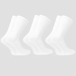 Daily Move – 3er-Pack sportliche Herrensocken – Weiß