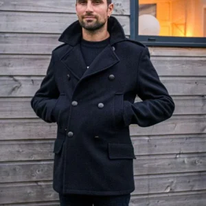 Dalmard Marine - Bilbao - Caban pour homme de laine