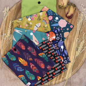 Pochette imperméable rectangle à pression 14,5×16,5cm