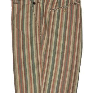 Meyer - Bermudas Palma de coton à rayures colorées