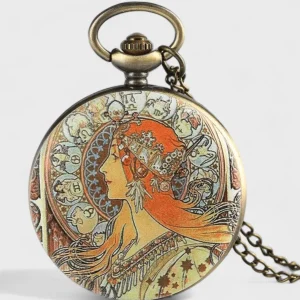 Montre de Poche Femme Bohème