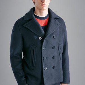 Paul & Shark - Caban de laine RE-WOOL