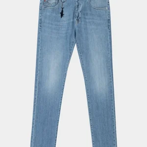 Paul & Shark - Jeans de coton extensible Red Rivet