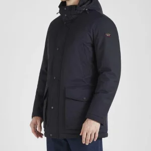 Paul & Shark - Manteau de twill doublé Typhoon