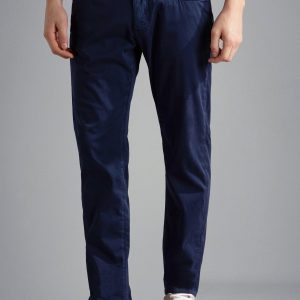 Paul & Shark - Pantalon 5 poches de soie et coton