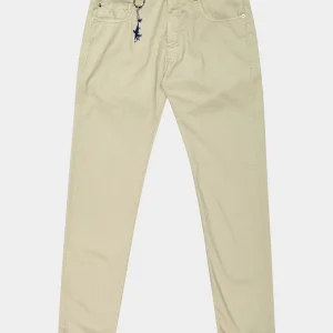 Paul & Shark - Pantalon chino de coton et soie extensible