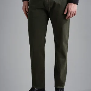 Paul & Shark - Pantalons 5 poches de coton Compact Satin