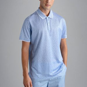 Paul & Shark - Polo manches courtes coton et soie