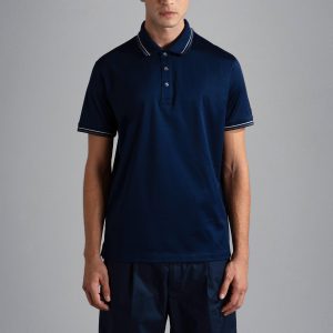 Paul & Shark - Polo manches courtes coton mercerisé