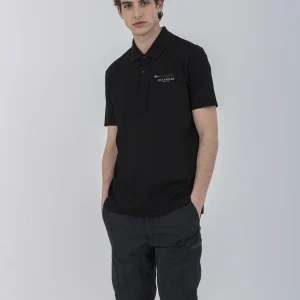 Paul & Shark - Polo manches courtes coton piqué avec poche zip