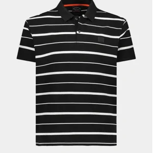 Paul & Shark - Polo rayé manches courtes coton piqué
