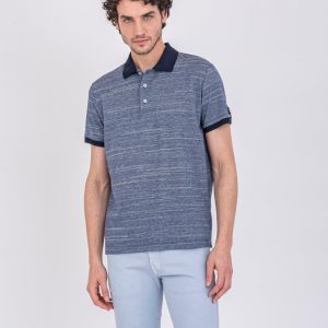 Paul & Shark - Polo rayé manches courtes coton tricot