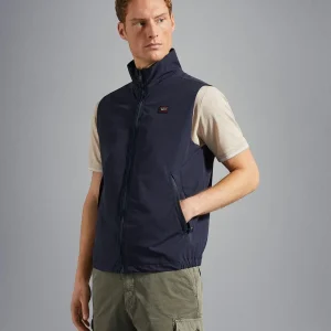 Paul & Shark - Veste sans manches de nylon - (disponible en marine et rouge)