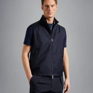 Paul & Shark - Veste sans manches Loro Piana Storm System™