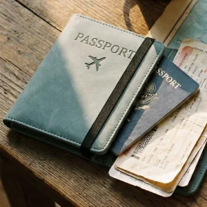 PROTÈGE PASSEPORT COLORÉ ANTI-RFID