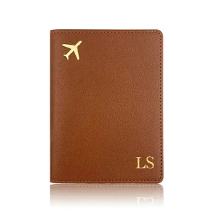 PROTEGE PASSEPORT PERSONNALISÉ AVEC INITIALES