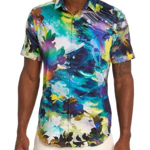 Robert Graham - Chemise manches courtes Tropical Storm