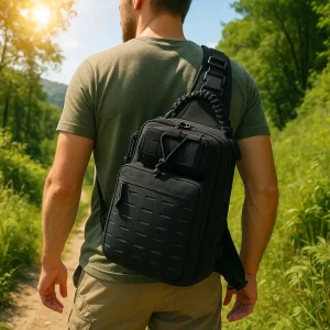SAC BANDOULIÈRE HOMME RANDONNÉE ET CAMPING