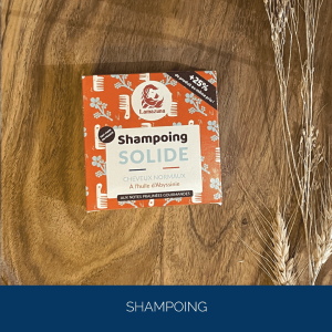 Lamazuna Shampoing Solide À L&rsquo;Huile D&rsquo;Abyssinie Aux Notes Pralinées Gourmandes Cheveux Normaux 70g