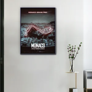 Toile Circuit F1 Monaco