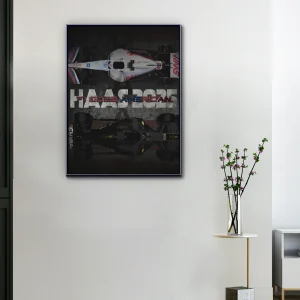 Toile F1 Haas L’Amérique En Ligne Droite
