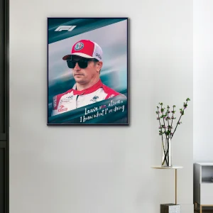 Toile F1 Kimi Räikkönen