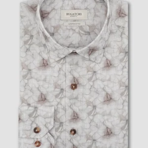 Bugatchi - Julian - Chemise de coton manches longues florale