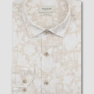 Bugatchi - Julian - Chemise de lin manches longues florale